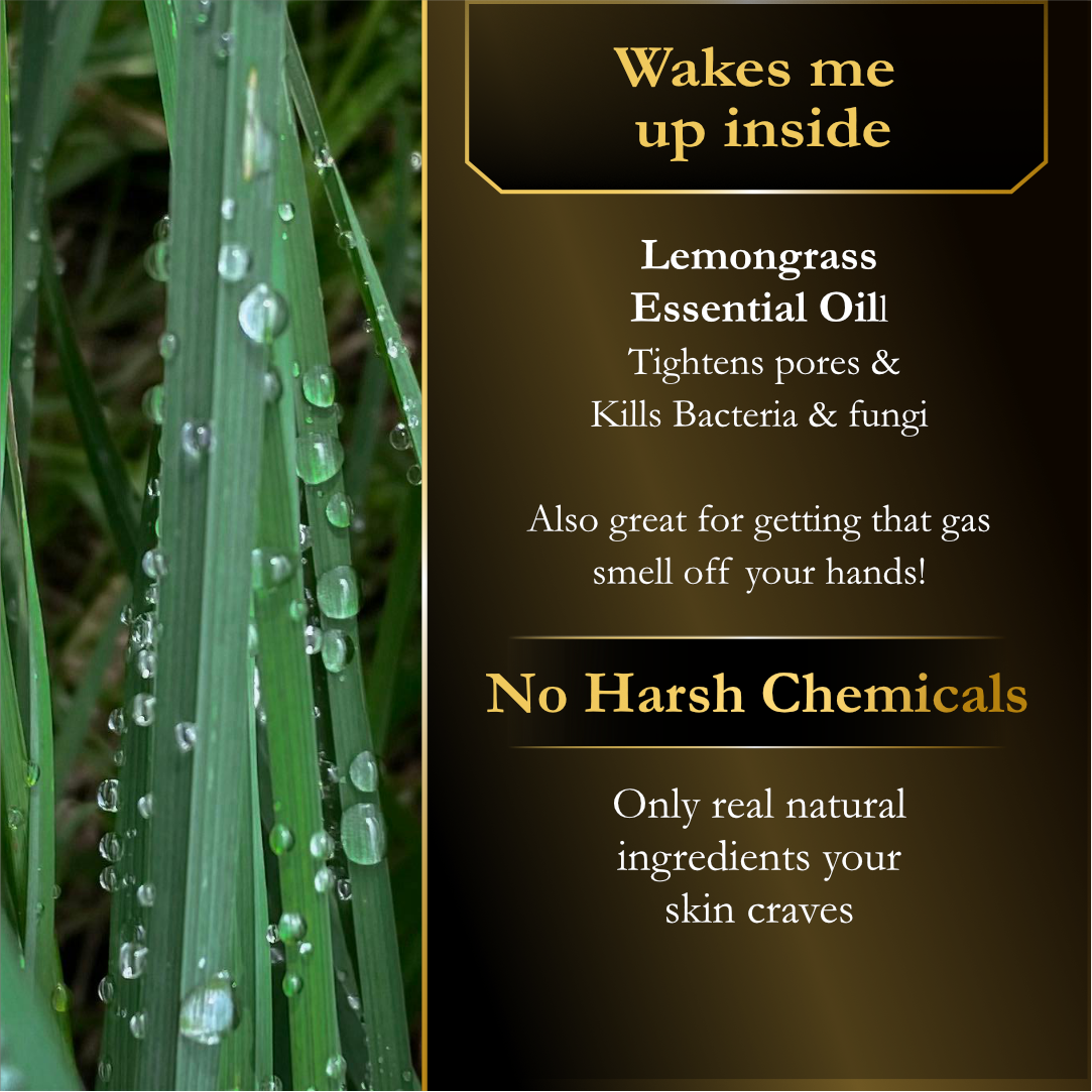 Lemongrass Herbal Handmade Soap with Essential Oil