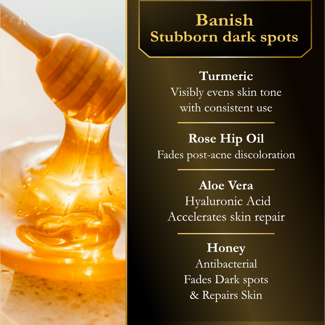 Turmeric Honey Aloe cleanser bar for Hyperpigmentation & Eczema