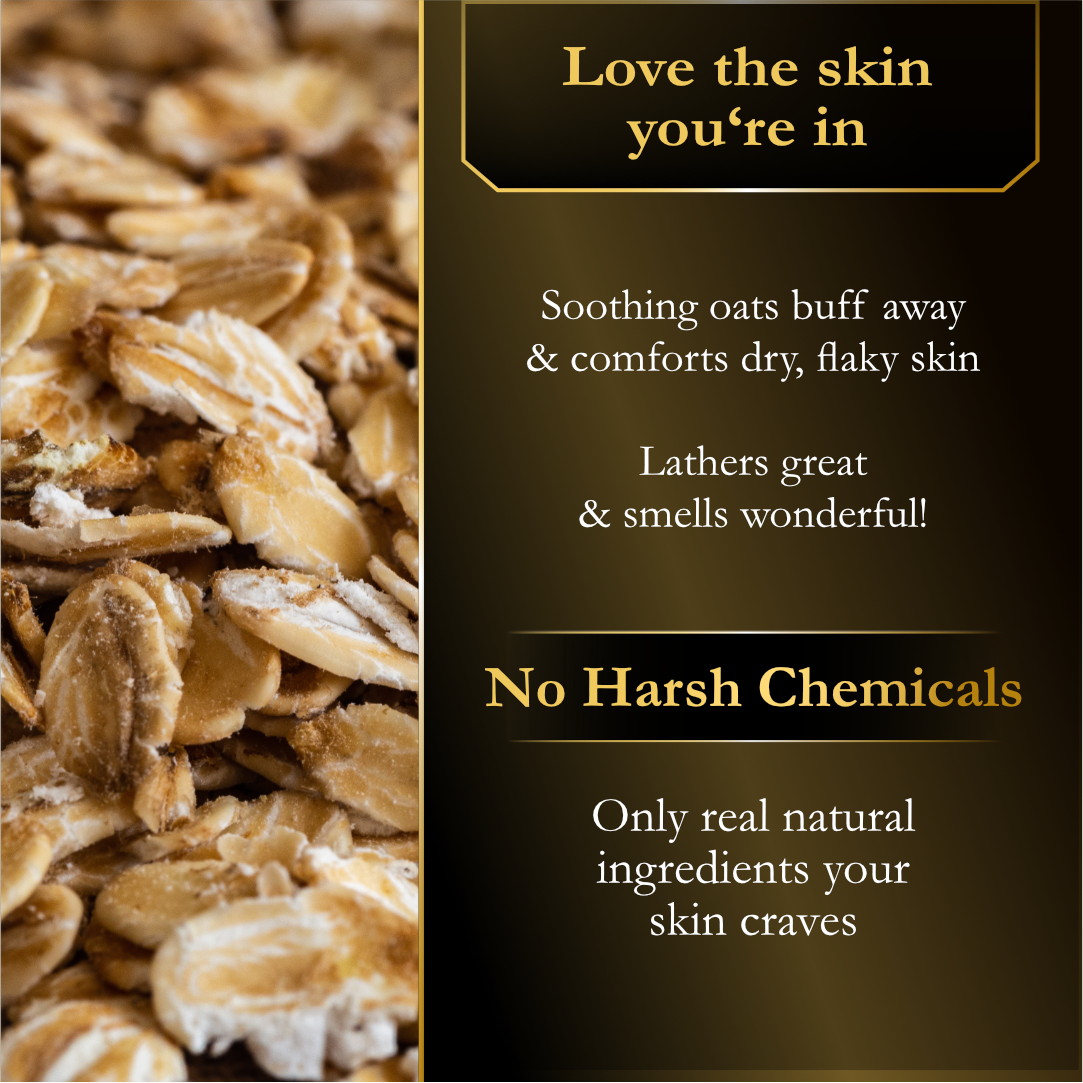 Honey Oatmeal Handmade Soap for Dry Skin
