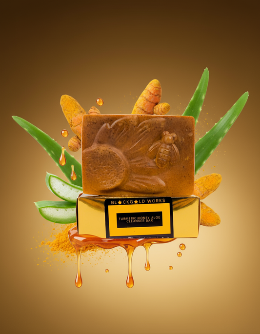 Turmeric|Honey|Aloe Cleanser Bar