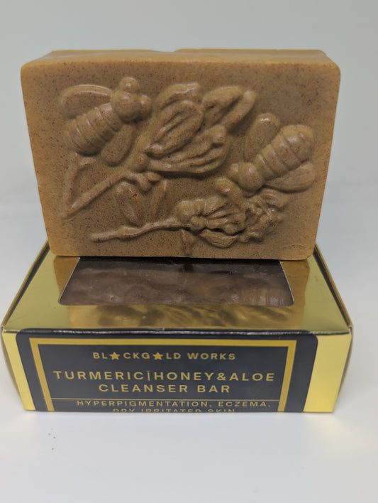 Turmeric|Honey|Aloe Cleanser Bar
